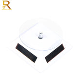 Solar Showcase 360 Turntable Rotating Jewelry Watch Ring Phone Stand Display