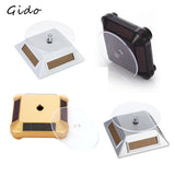 Solar Showcase 360 Turntable Rotating Jewelry Watch Ring Stand