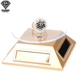 Solar Showcase 360 Turntable Rotating Stand Display