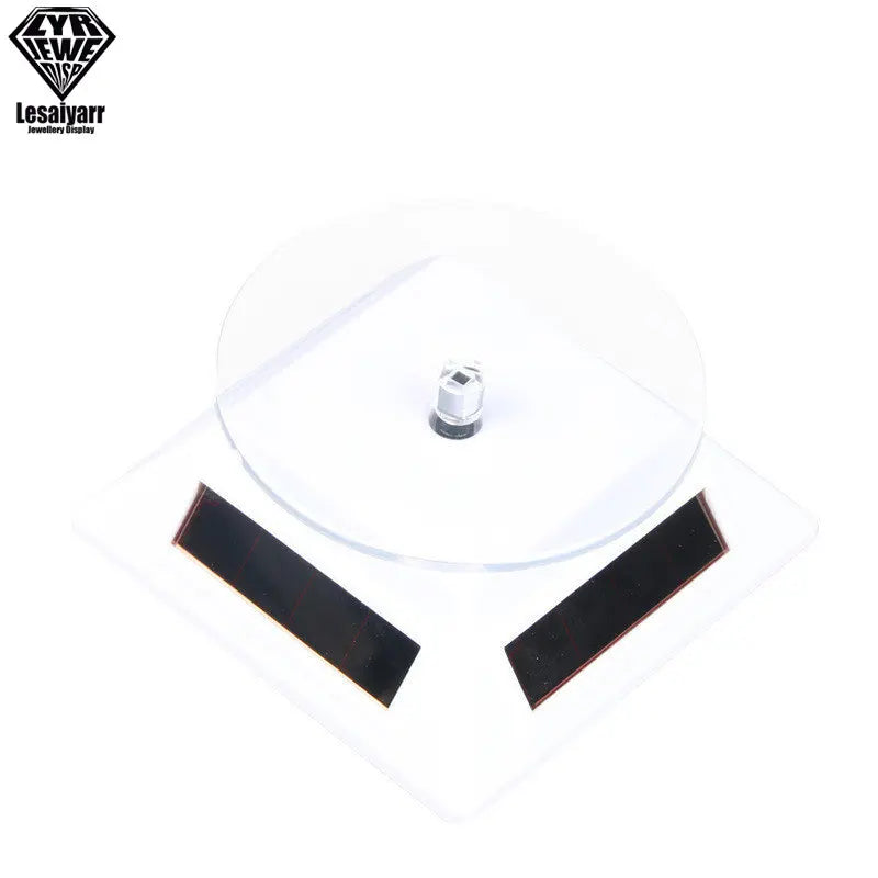 Solar Showcase 360 Turntable Rotating Stand Display