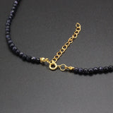 Solar System Necklace Universe Galaxy 8 Natural Stone Beads Necklaces