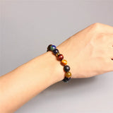 Solar System Planets Galaxy Stone Stretch Bracelet Universe Men Women