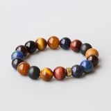 Solar System Planets Galaxy Stone Stretch Bracelet Universe Men Women
