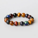 Solar System Planets Galaxy Stone Stretch Bracelet Universe Men Women