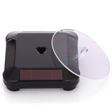 Solar Turntable Jewelry Electric Turntable Display Stand