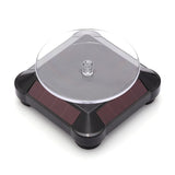 Solar Turntable Jewelry Electric Turntable Display Stand