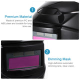 Solar Welding Mask PC Welding Hood Face Screen Dimming Glasses