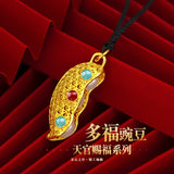 Solid 18K Pearl Pendant for Women Peas D VVS1 Jewelry for Engagement