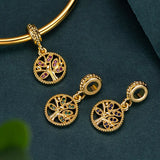 18K Rose Women's Pendant Necklace, Promise Jewelry Chains