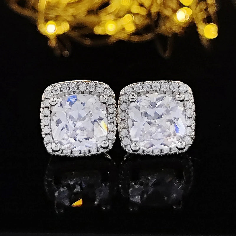 925 Silver CZ Stud Earrings Small Studs LE1097S