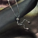925 Silver Lab Diamonds Bracelet Box Chain Wedding Bling Bracelet