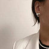 Heart 925 Silver Sterling 18K Earrings for Women