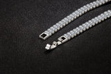 925 Silver 17.5CM Moissanite Tennis Bracelet Wedding Jewelry