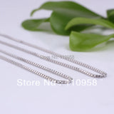 925 Sterling Silver Box Chain Necklace 18 Inches 1.7g