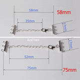 925 Silver Clasp Extender for 3 Strand Jewelry