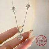925 Silver Red Line Ankle Charm Chain for Women Beach Jewelry