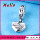 925 Silver My Wife Dangle Charm Bead for Bracelet DIY Gift Jewelry