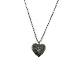 925 Silver 18K Heart Pendant Necklace for Women