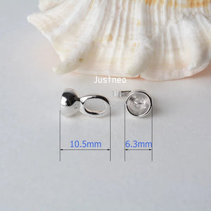925 Sterling Silver Necklace Clasp for Jewelry DIY