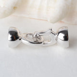 925 Sterling Silver Necklace Clasp for Jewelry DIY