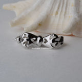 925 Silver Pearl Enhancer Clasp Necklace Charm Findings