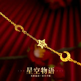 Dazzling Star Moon Bracelet for Women