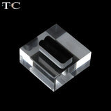 Acrylic Bague Jewellery Showcase Ring Stand Display Holder Tray Case