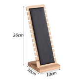 Bamboo Jewelry Display Stand Necklace Bracelet Holder