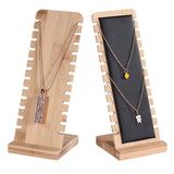 Bamboo Jewelry Display Stand Necklace Bracelet Holder