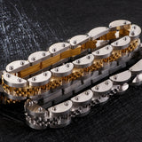 Stainless Steel 11MM Man Bracelet Watch Strap Arm Jewelry