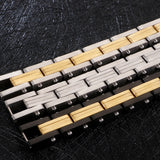 Stainless Steel 11MM Man Bracelet Watch Strap Arm Jewelry