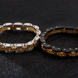 Stainless Steel 11MM Man Bracelet Watch Strap Arm Jewelry