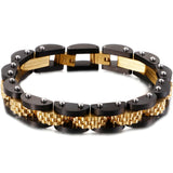 Stainless Steel 11MM Man Bracelet Watch Strap Arm Jewelry