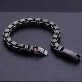Stainless Steel Men Bracelet 9MM Chain Link Friendship Jewelry