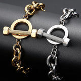 Stainless Steel Men's Hand Band Bracelet Homme Man Bangles Male Jewelry