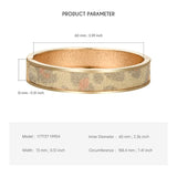 Solid Bracelet Women's Bangle Hand Hawaiian African Jewelry Minimalist Bohemian