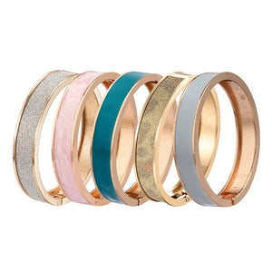 Solid Bracelet Women's Bangle Hand Hawaiian African Jewelry Minimalist Bohemian