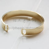 Solid Brass Cuff Bracelets - Bangle 60x50mm