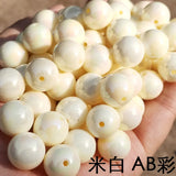 Acrylic Heart Beads 4*7mm Flat Coin Round Shape 500pcs