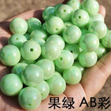 Acrylic Heart Beads 4*7mm Flat Coin Round Shape 500pcs