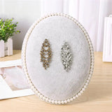 Flannelette Earring Holder Multi-Purpose Jewelry Display Stand