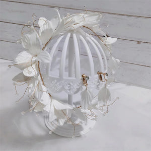 Hand-Made Flower Headwear Set for Bridal Wedding