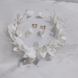 Hand-Made Flower Headwear Set for Bridal Wedding