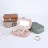 Portable Jewelry Box for Women, Necklace Ring Earring Bracelet Storage