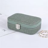 Portable Jewelry Box for Women, Necklace Ring Earring Bracelet Storage