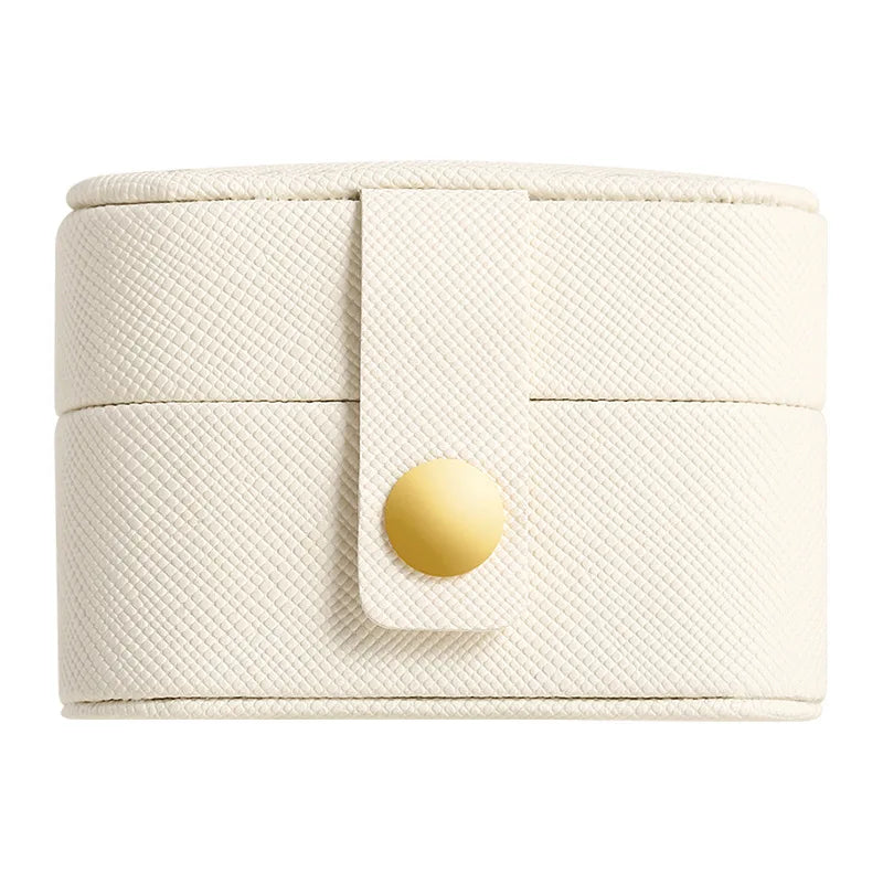 Mini Square Clamshell Earring Ring Box