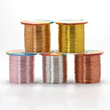 Colorfast Copper Wire Tarnish-Resistant Beading Wire 0.2-1.0mm