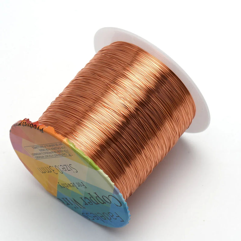 Colorfast Copper Wire Beading Wire 32Ga/1969ft