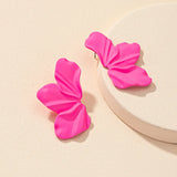Elegant Flower Stud Earrings
