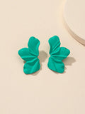 Elegant Flower Stud Earrings
